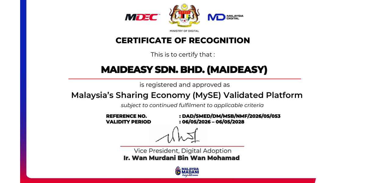 Maideasy Is Now an MDEC MySE Validated Platform