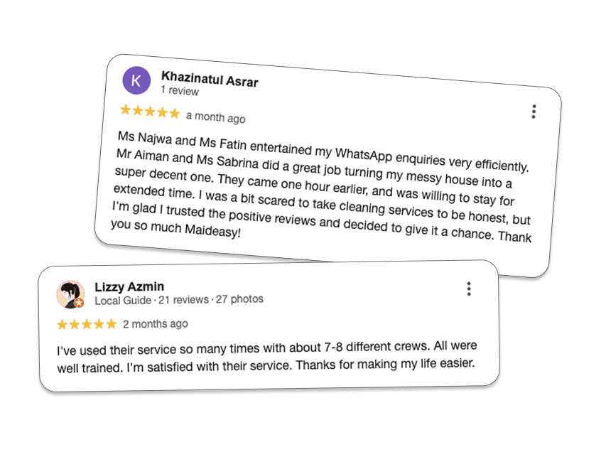 Customer review